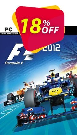 18% OFF F1 2012 PC Coupon code