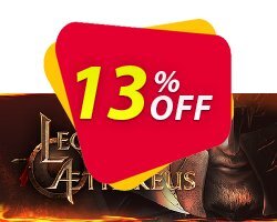 13% OFF Legends of Aethereus PC Coupon code