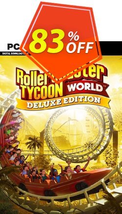 RollerCoaster Tycoon World - Deluxe Edition PC Coupon discount RollerCoaster Tycoon World - Deluxe Edition PC Deal - RollerCoaster Tycoon World - Deluxe Edition PC Exclusive Easter Sale offer 