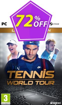 Tennis World Tour Legends Edition PC Coupon discount Tennis World Tour Legends Edition PC Deal - Tennis World Tour Legends Edition PC Exclusive Easter Sale offer 