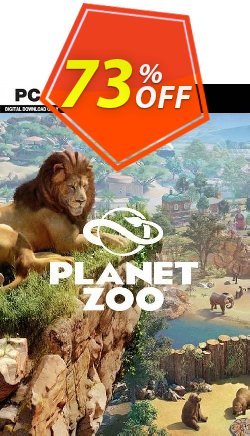 73% OFF Planet Zoo PC Coupon code