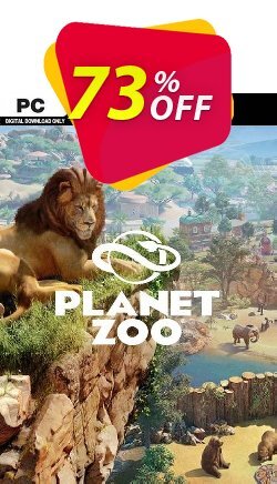 73% OFF Planet Zoo PC Coupon code