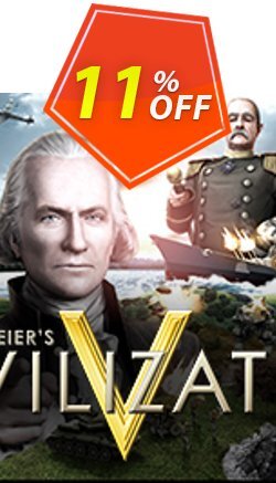 11% OFF Sid Meier's Civilization V PC Coupon code