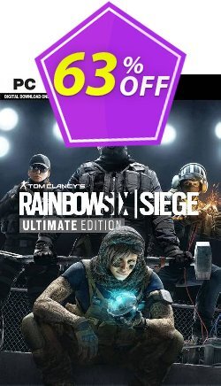 63% OFF Tom Clancy's Rainbow Six Siege - Ultimate Edition PC Coupon code