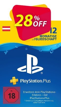 PlayStation Plus (PS+) - 12 Month Subscription (Austria) Deal