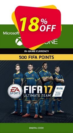 18% OFF Fifa 17 - 500 FUT Points - Xbox One  Coupon code