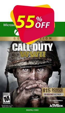 Call of Duty WWII - Gold Edition Xbox One - US  Coupon discount Call of Duty WWII - Gold Edition Xbox One (US) Deal - Call of Duty WWII - Gold Edition Xbox One (US) Exclusive Easter Sale offer 