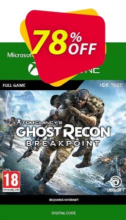 Tom Clancy's Ghost Recon Breakpoint Xbox One - UK  Coupon discount Tom Clancy's Ghost Recon Breakpoint Xbox One (UK) Deal - Tom Clancy's Ghost Recon Breakpoint Xbox One (UK) Exclusive Easter Sale offer 