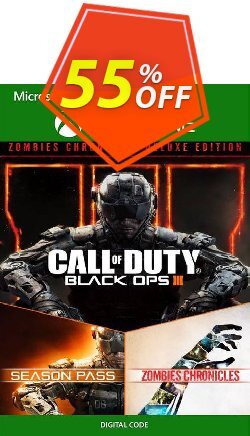 55% OFF Call of Duty: Black Ops III - Zombies Deluxe Xbox One - UK  Coupon code