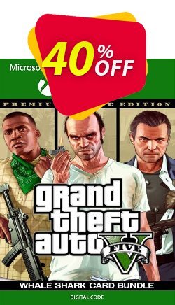 40% OFF Grand Theft Auto V: Premium Online Edition & Whale Shark Card Bundle Xbox One Coupon code