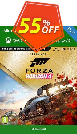 55% OFF Forza Horizon 4 - Ultimate Upgrade Xbox One UK Coupon code