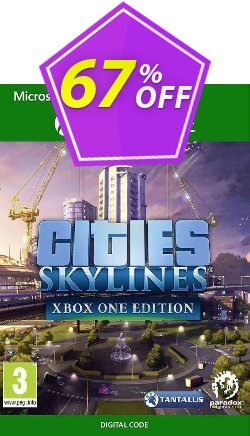 67% OFF Cities: Skylines Xbox One - US  Coupon code