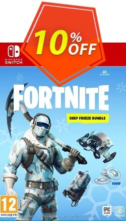 10% OFF Fortnite Deep Freeze Bundle Switch Coupon code