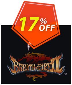 17% OFF Breath of Fire II 2 3DS - Game Code - ENG  Coupon code