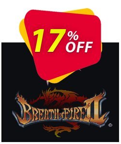 17% OFF Breath of Fire II 2 3DS - Game Code - ENG  Coupon code