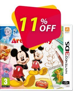 11% OFF Disney Art Academy 3DS - Game Code Coupon code