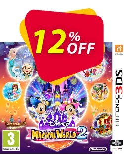 12% OFF Disney Magical World 2 3DS - Game Code Coupon code