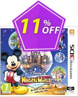 11% OFF Disney Magical World 3DS - Game Code Coupon code