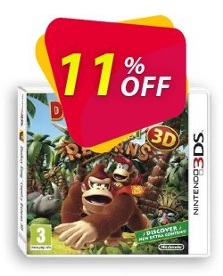 Donkey Kong Country Returns 3D 3DS - Game Code Coupon discount Donkey Kong Country Returns 3D 3DS - Game Code Deal - Donkey Kong Country Returns 3D 3DS - Game Code Exclusive Easter Sale offer 