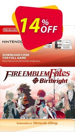 Fire Emblem Fates: Birthright 3DS Coupon discount Fire Emblem Fates: Birthright 3DS Deal - Fire Emblem Fates: Birthright 3DS Exclusive Easter Sale offer 