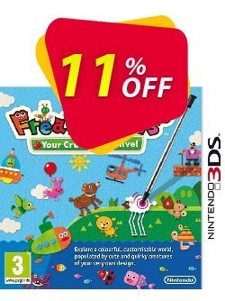 Freakyforms Deluxe 3DS - Game Code Coupon discount Freakyforms Deluxe 3DS - Game Code Deal - Freakyforms Deluxe 3DS - Game Code Exclusive Easter Sale offer 