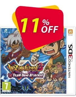 11% OFF Inazuma Eleven 3 Team Ogre Attacks Game 3DS - Game Code Coupon code