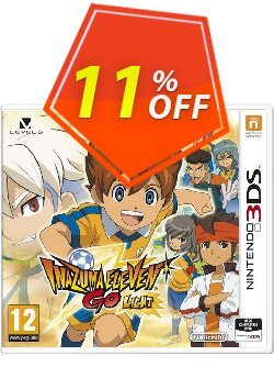 11% OFF Inazuma Eleven Go: Light 3DS - Game Code Coupon code