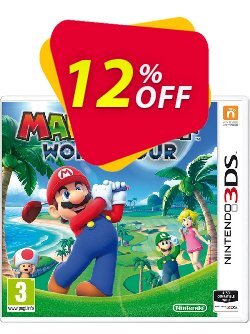 12% OFF Mario Golf World Tour 3DS - Game Code Coupon code