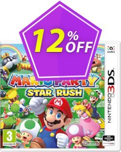 12% OFF Mario Party Star Rush 3DS - Game Code Coupon code