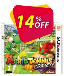 14% OFF Mario Tennis Open 3DS - Game Code Coupon code