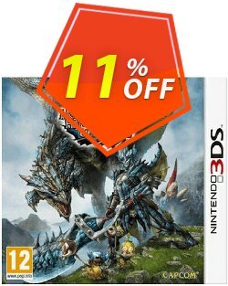 11% OFF Monster Hunter 3 Ultimate 3DS - Game Code Coupon code