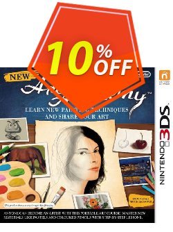 10% OFF New Art Academy 3DS - Game Code Coupon code