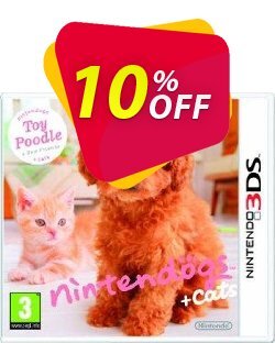 10% OFF Nintendogs + Cats - Toy Poodle + New Friends 3DS - Game Code Coupon code