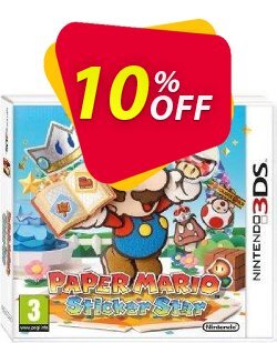 10% OFF Paper Mario Sticker Star 3DS - Game Code Coupon code