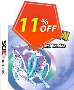 11% OFF Pokémon Crystal Version 3DS Coupon code