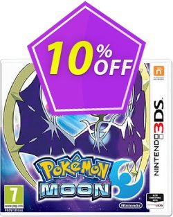 Pokemon Moon 3DS - Game Code Coupon discount Pokemon Moon 3DS - Game Code Deal - Pokemon Moon 3DS - Game Code Exclusive Easter Sale offer 