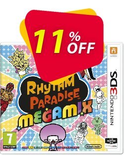 11% OFF Rhythm Paradise Megamix 3DS - Game Code Coupon code