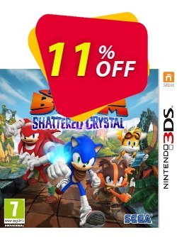 11% OFF Sonic Boom Shattered Crystal 3DS - Game Code Coupon code
