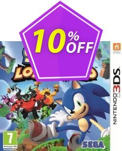 10% OFF Sonic Lost World 3DS - Game Code Coupon code