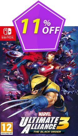 11% OFF Marvel Ultimate Alliance 3: The Black Order Switch Coupon code