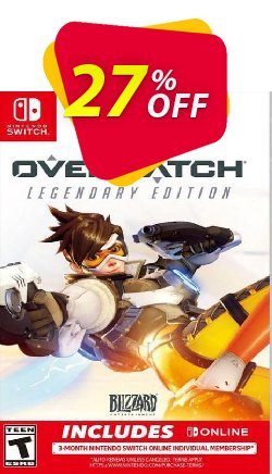 27% OFF Overwatch Legendary Edition + 3 Month Membership Switch - EU  Coupon code