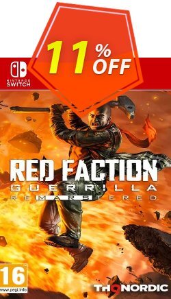 11% OFF Red Faction Guerrilla Re-Mars-Tered Switch Coupon code