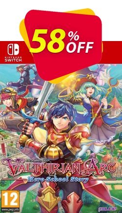 58% OFF Valthirian Arc: Hero School Story Switch - EU  Coupon code