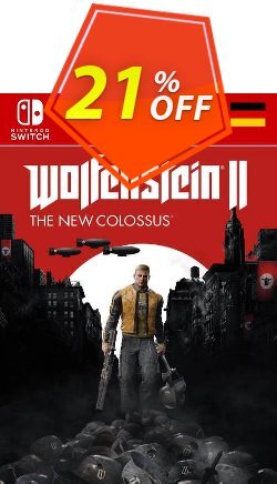 Wolfenstein II 2 The New Colossus Switch - Germany  Coupon discount Wolfenstein II 2 The New Colossus Switch (Germany) Deal - Wolfenstein II 2 The New Colossus Switch (Germany) Exclusive Easter Sale offer 