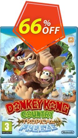 Donkey Kong Country: Tropical Freeze Wii U - Game Code Deal