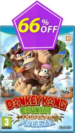 Donkey Kong Country: Tropical Freeze Wii U - Game Code Deal