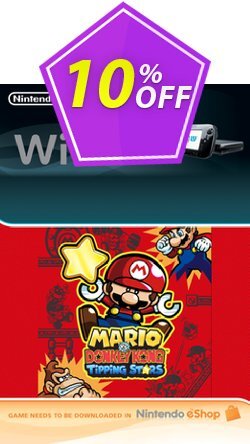 Mario vs. Donkey Kong Tipping Stars Wii U - Game Code Deal