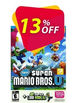 New Super Mario Bros + New Super Luigi Wii U - Game Code Coupon discount New Super Mario Bros + New Super Luigi Wii U - Game Code Deal - New Super Mario Bros + New Super Luigi Wii U - Game Code Exclusive Easter Sale offer 