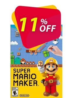 Super Mario Maker Nintendo Wii U - Game Code Deal