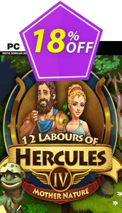 12 Labours of Hercules IV Mother Nature - Platinum Edition PC Coupon discount 12 Labours of Hercules IV Mother Nature (Platinum Edition) PC Deal - 12 Labours of Hercules IV Mother Nature (Platinum Edition) PC Exclusive Easter Sale offer for iVoicesoft